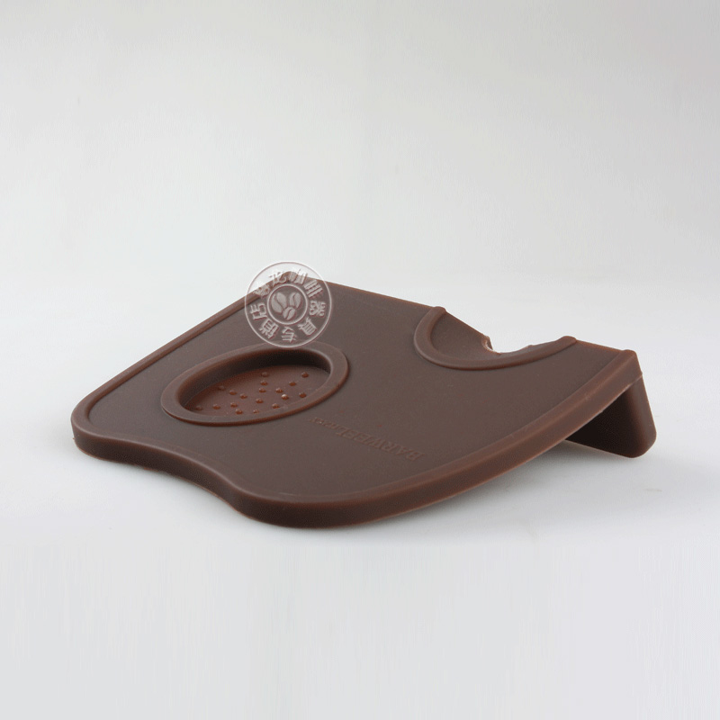 吧台咖啡b压粉垫防滑转角胶垫咖啡机手柄压粉器49/51/53/58mm通用