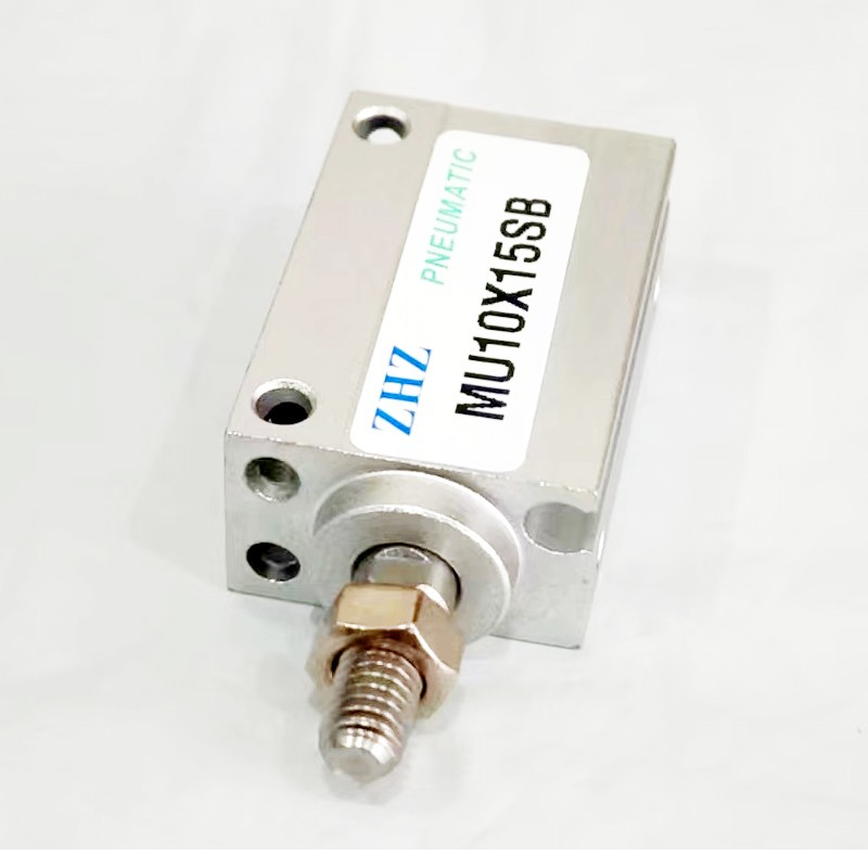 气动小型迷你自由安装气缸MU10Xw4X6X8X10X15X20X25X30S-B