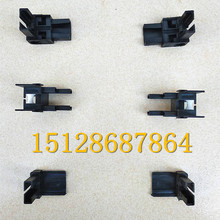 折叠低轨款隐形纱门塑料配件 推拉百褶纱门塑料件 折叠网纱门配件