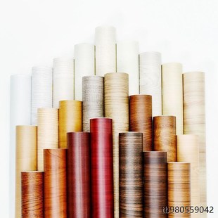 木纹桌布仿木纹桌布仿木纹桌垫贴纸防水自粘墙纸桌子柜子门书桌具