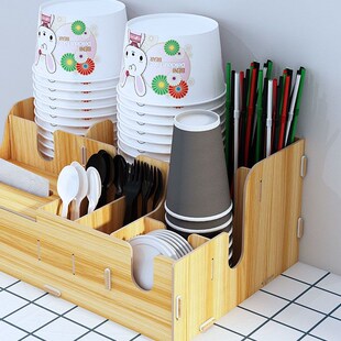 杯架摆摊一次性碗盖收纳架奶茶店摊位收纳盒商用吧台饮料杯分杯器