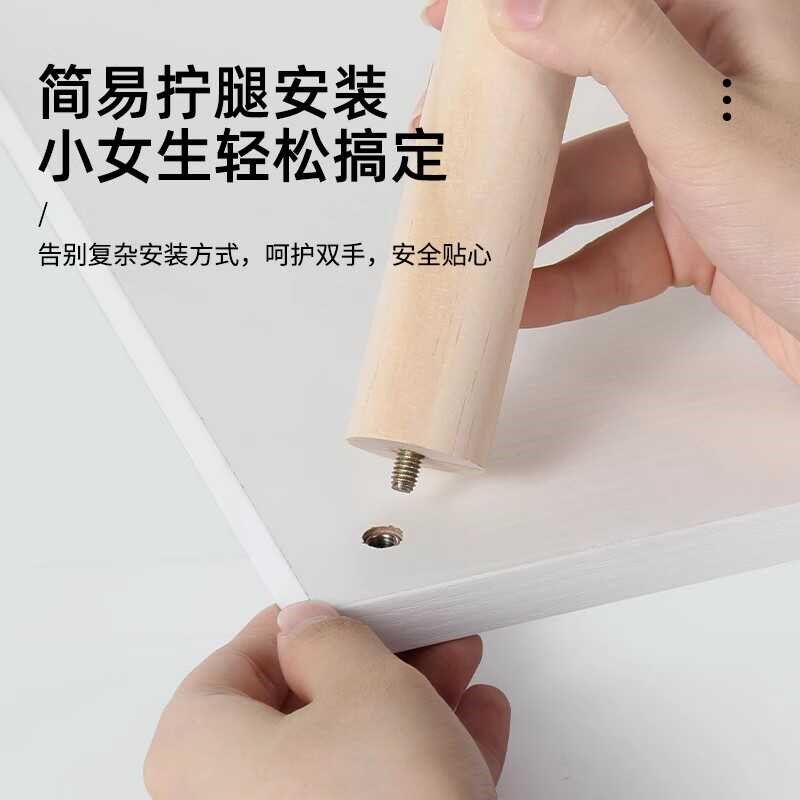 打印机置物架双层可移动打印机放置柜带轮置物架桌下落地式置物架