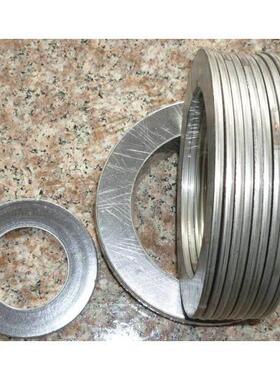 金属法兰垫片Dn200金属缠绕垫片/高温法兰密封垫/金属石墨垫圈