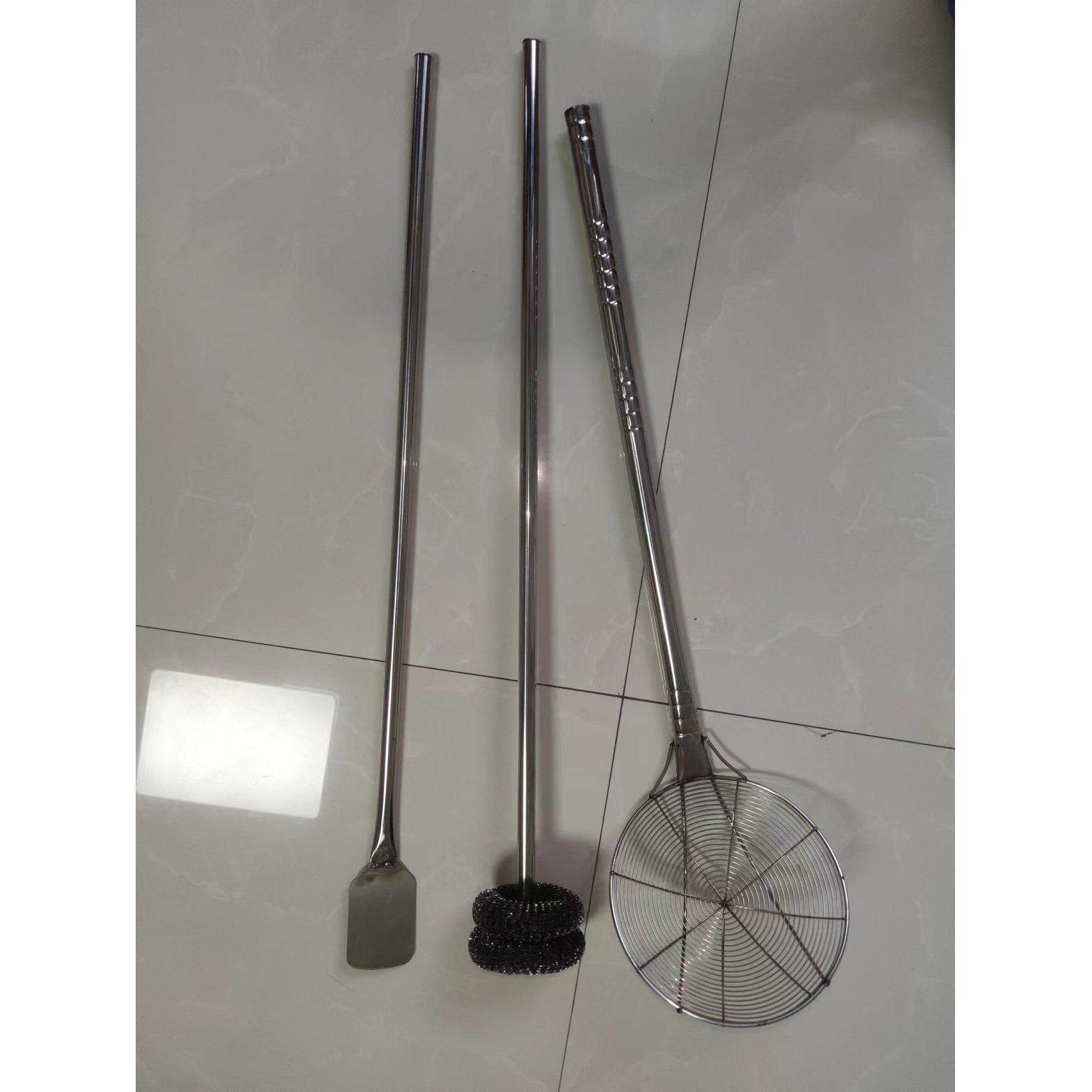 烤饼炉配件工具不锈钢铲子炉内清洁刷子小烤饼漏勺烧饼炉摆摊商用