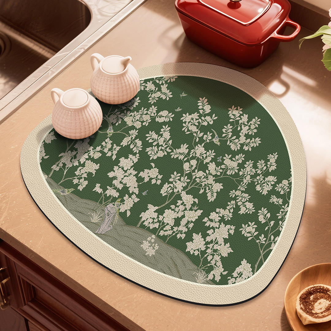 皮革厨房桌面垫碗碟家用吸水隔热