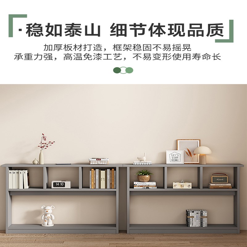 实木床边置物架床头缝隙床u尾夹缝长条柜靠墙沙发后窄架收纳柜储