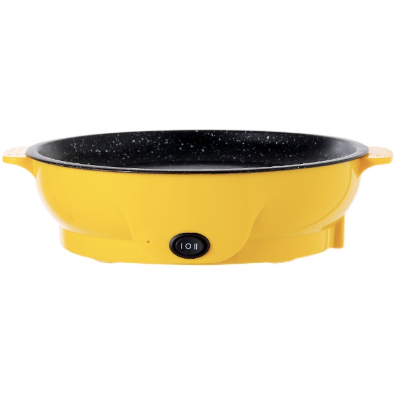 多功能电烤盘迷你电煎p盘家用不粘烤肉锅一体锅小型宿舍无烟烧烤