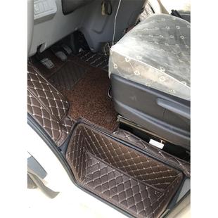 福田图雅诺脚垫前排汽车全包围耐磨无味大通V80双层9专用皮革丝圈