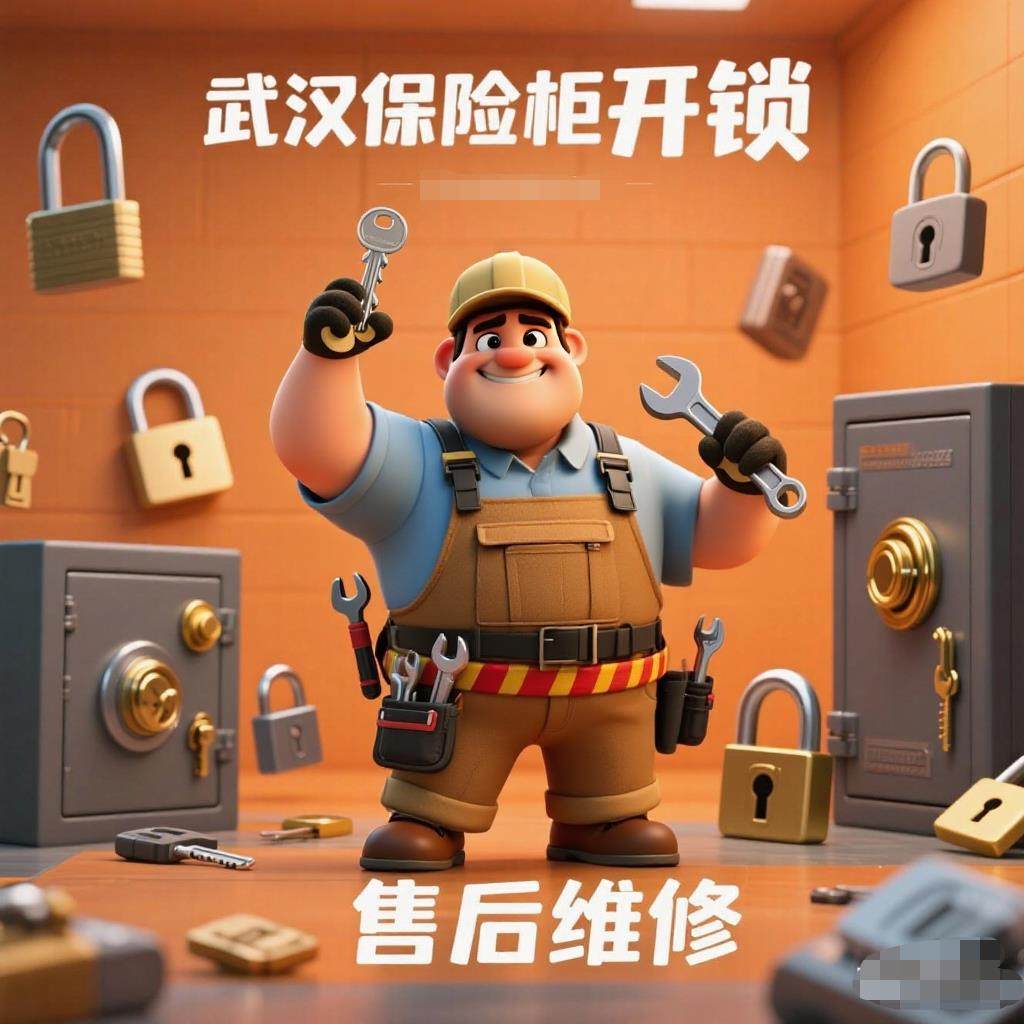 武汉市保险柜故障维修开锁，开保险柜更换配件改密码换主锁应急锁