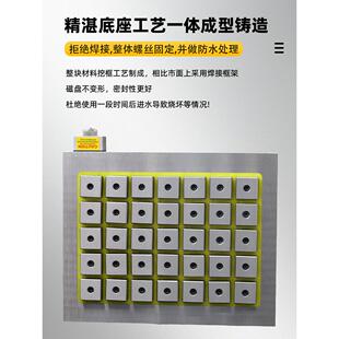 美华电控永磁吸盘数控加工中心龙门铣床电脑弓架圆强力电磁站