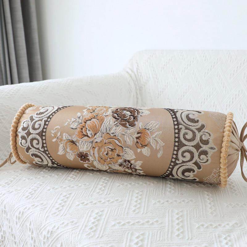 欧式沙发糖果抱枕奢华靠垫靠枕圆柱枕糖果枕枕套圆形枕头套长抱枕