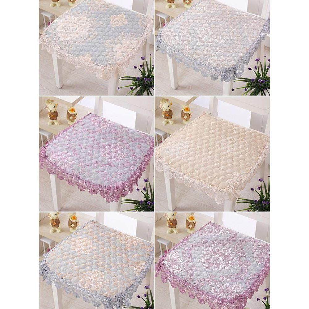 坐垫家用餐椅垫子椅子屁股垫四季通用欧式餐桌防滑板凳子套罩座垫
