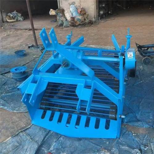 不伤土豆皮快速地蛋收获机 90宽常规红薯收割机 手扶根茎类出土机