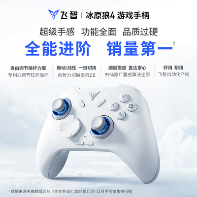 【全能进阶】飞智冰原狼4代/3代游戏手柄黑神话悟空switch2手柄pc手柄电脑版无线蓝牙ipad手机类似xboxsteam