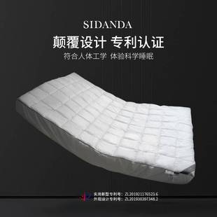 SIDANDA全95白鹅绒床笠羽绒床罩五星级酒店床垫保护罩防滑固定