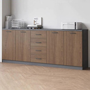 文件柜办公室矮柜落地边柜客厅收纳柜组合小柜子储物柜靠墙置物柜