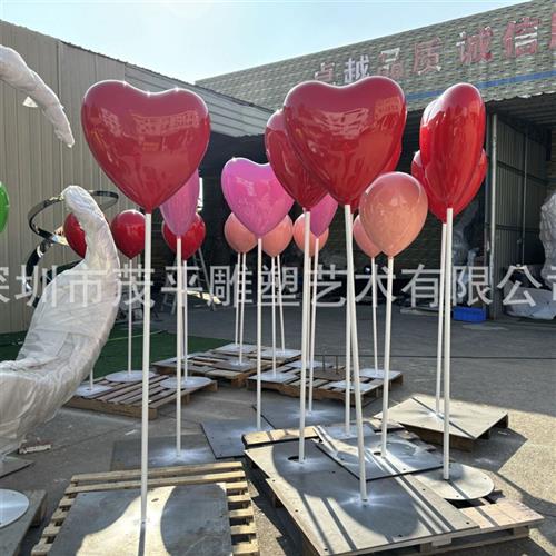 不锈钢气球雕塑户外园林工程景观艺术设计艺术创意摆件