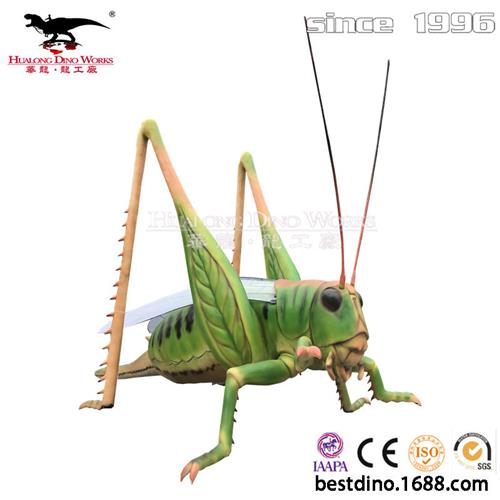 华龙龙工厂制作生产仿真昆虫动物电动机械蟋蟀.景区动物园引流