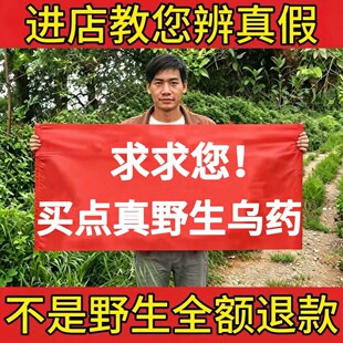 纯野生乌药中药材500g正品天台乌药特级乌药台乌药根干片新货味浓