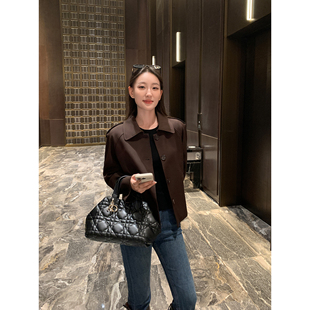 高级感翻领夹克女短款 Maven 英气老钱 现货7.5折 风衣外套 Lin