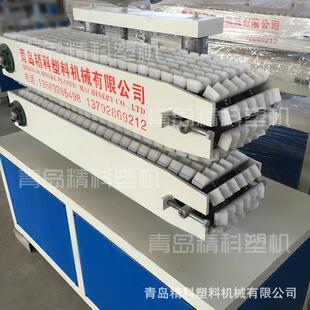 供应一出六PVC阴阳角牵引机设备一出四PVC护角条履带牵引机