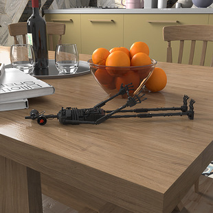 Moc跨境影视系列创意轻奢简约客厅办公室装饰品后室暗房积木摆件