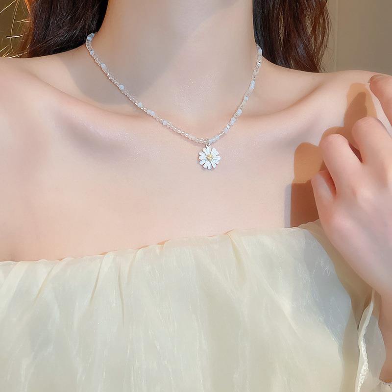 MaisonCleo甜美小雏菊花朵项链