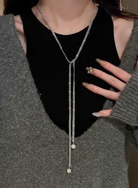 MaisonCleo珍珠流苏高级感项链