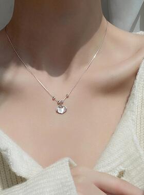 MaisonCleo祥云锁猫眼石项链