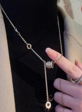 MaisonCleo轻奢小众长款毛衣链