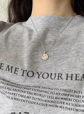 MaisonCleoS925纯银小象毛衣链