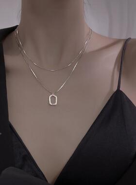 MaisonCleo新款纯银双层项链