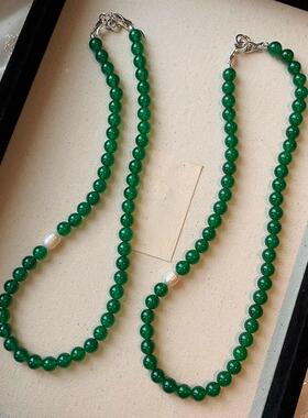 MaisonCleo新中式翡翠玛瑙项链