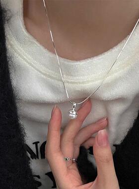 MaisonCleoS925珍珠吊坠项链