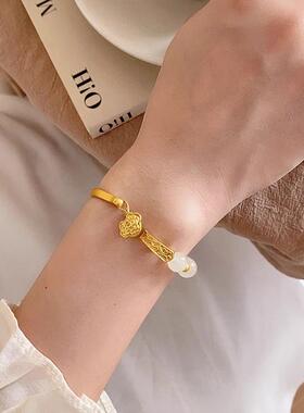 MaisonCleo新中式复古仿真金手链