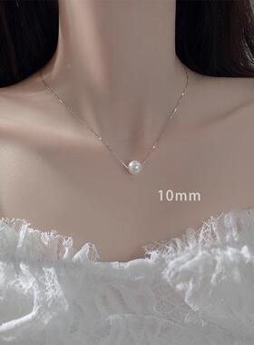 MaisonCleoS925银珍珠锁骨链