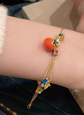 MaisonCleo国风柿柿如意手链