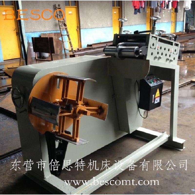 GO-400重型二合一 自动整平机 开卷整平送料机冲压生产线