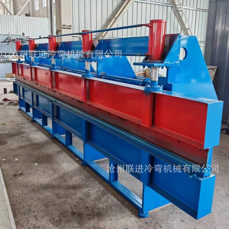 铁艺液压折弯机钢板弯折10毫米之内彩钢瓦4 米液压折板剪板机