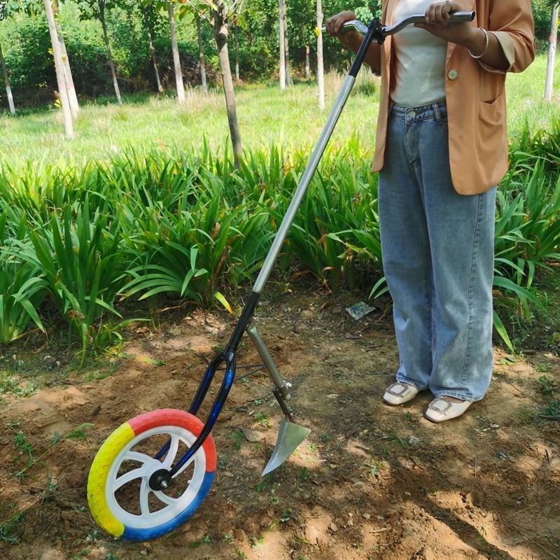 锄草神器锄地除草小型农用工具机械犁地开沟松土翻土翻地机耕地机