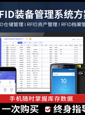 WMS仓储管理软件RFID解决方案资产管理档案货物定位追踪自动感应高速盘点无线射频
