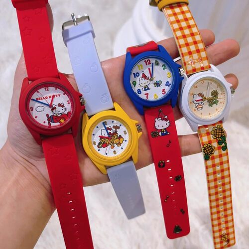 TOPTOYHello kitty童趣时光系列手表盲盒潮玩周边礼物女