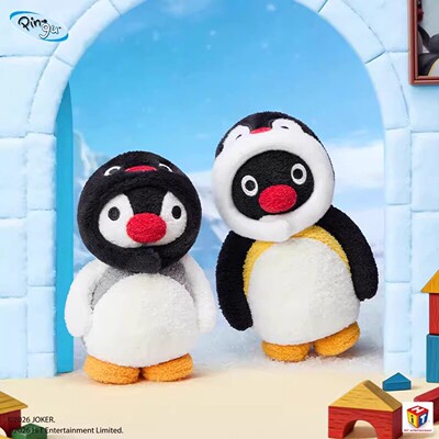 x11 SPACE pingu minimeme系列毛绒挂件盲盒可爱玩偶礼物送人