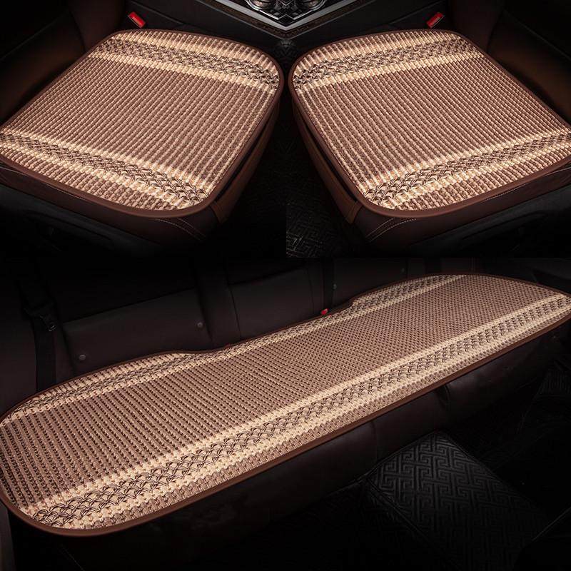 热销汽车坐垫四季通用防滑透气亚麻座椅垫冰丝坐垫套单片后排座垫,电动车/配件/交通工具,电动车坐垫,淘宝优惠券,粉丝福利购,淘宝优惠卷