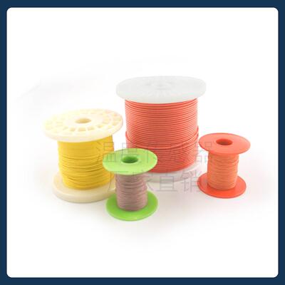 AFR250 42/0.08超细特软绕包镀银高温航空导线0.2平方连接线24AWG