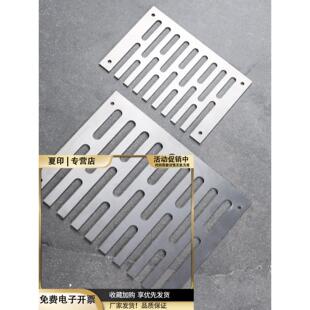 楼顶阳台排水口渠侧排开口过滤网卫生间下水道侧墙角开边地漏盖片
