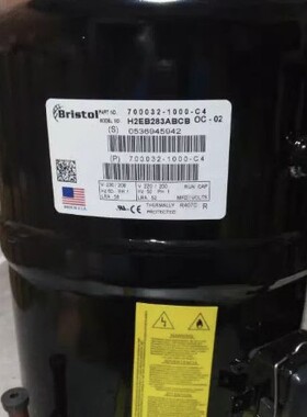 H73A623DBEA H23A62QDBEA L63A113DBEA H79A723布里斯托5匹压缩机