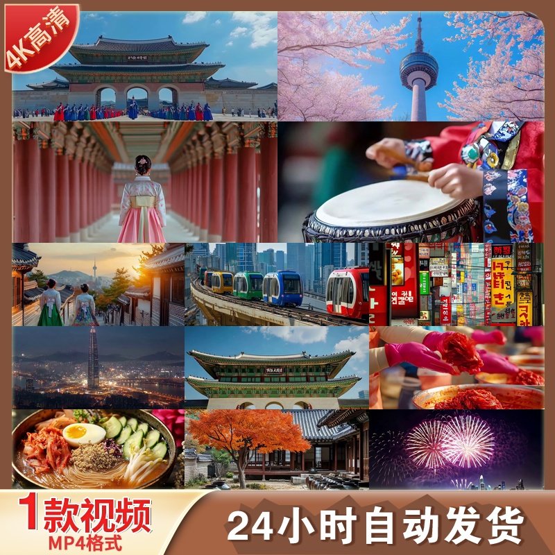 高清韩国乐天世界塔旅游韩式料理石锅拌饭美食文化宣传视频素材,商务/设计服务,设计素材/源文件,淘宝优惠券,粉丝福利购,淘宝优惠卷