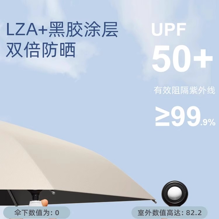 【小清新】防晒遮阳伞胶囊便携式