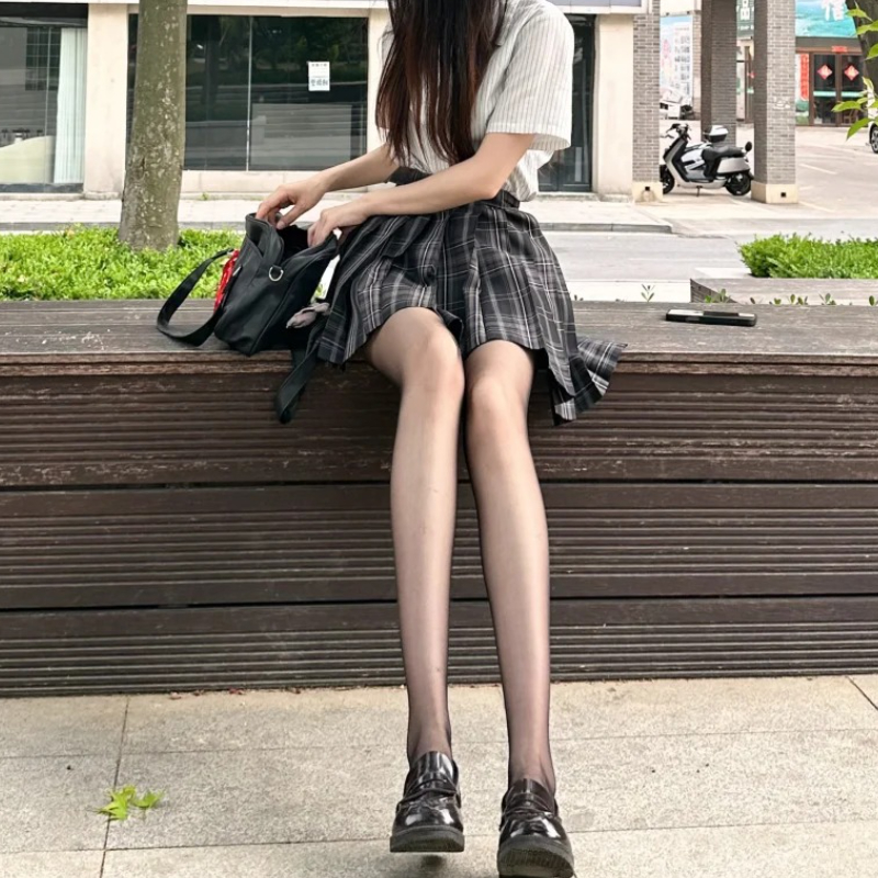 0d超透JK搭配日系性感